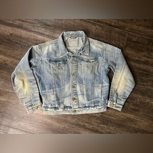 Essentials Fear of God Denim Jacket size 10 youth, women’s Small jean jacket